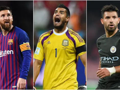 Exclusive: Sergio Romero claims Kun Aguero had Leo Messi potential