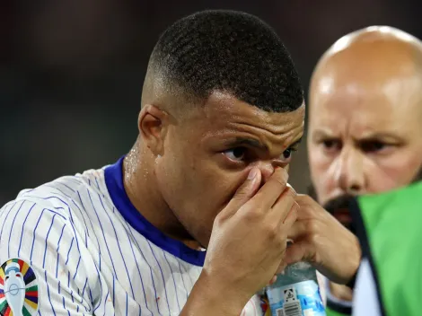 French reports offer an update on Kylian Mbappé after broken nose