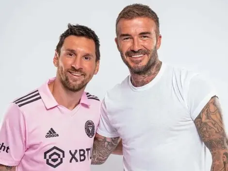 David Beckham's birthday gift for Lionel Messi