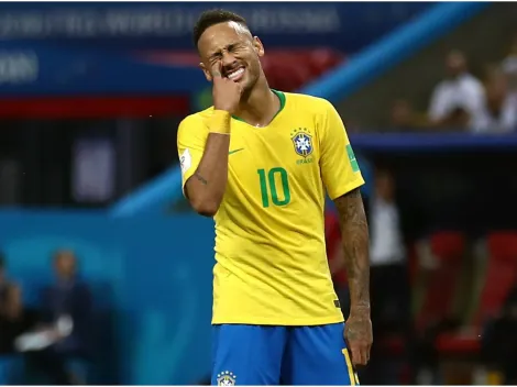 Brazil: Neymar’s reaction to Vinicius Junior's substitution