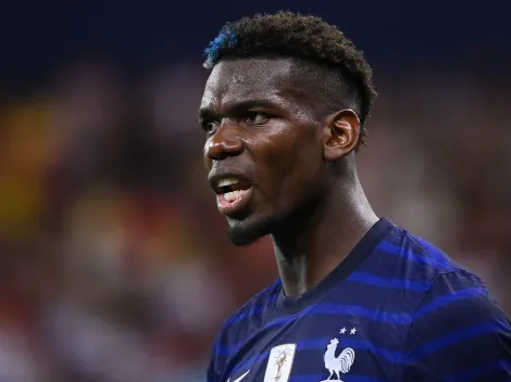 Why is Paul Pogba not playing for France vs Belgium today in Euro 2024 Round of 16?