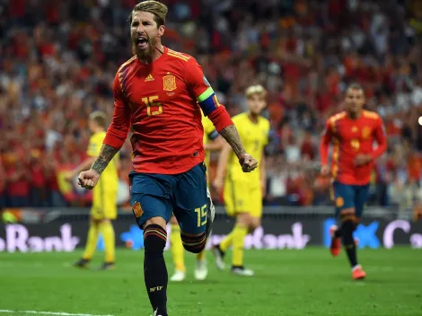 Why is Sergio Ramos not playing for Spain vs Germany today in Euro 2024 quarterfinals?