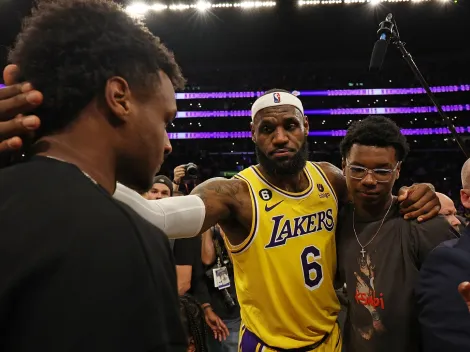 Bryce James shares thoughts on potentially teaming up with Lebron and Bronny in the NBA