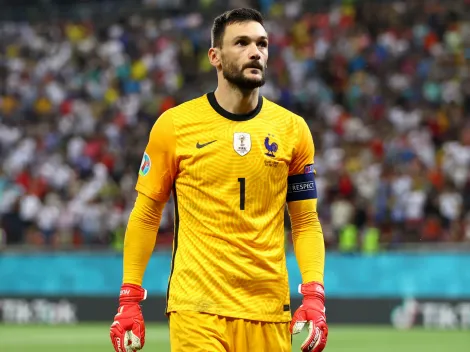Why is Hugo Lloris not playing for France vs Spain in Euro 2024 semifinals?