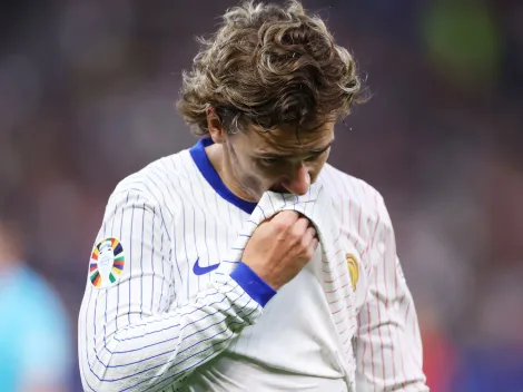 Why is Antoine Griezmann not starting for France vs Spain in Euro 2024 semifinals?