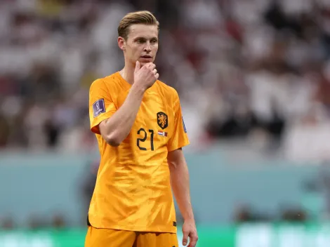 Why is Frenkie de Jong not playing for Netherlands vs England in Euro 2024 semifinals?