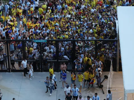 Chaos in 2024 Copa America final as Argentina and Colombia fans try to enter stadium any way they can