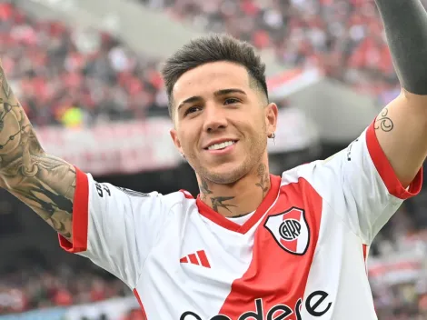 River Plate fans chant Argentina's controversial song against France during Enzo Fernandez's tribute