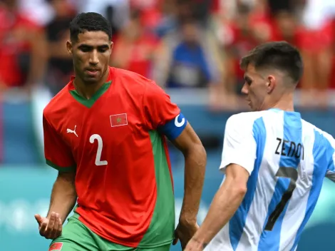 Hakimi breaks silence on Morocco's controversial win over Argentina at Paris 2024