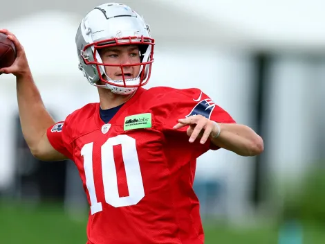 New England Patriots QB Drake Maye’s position threatened by another rookie