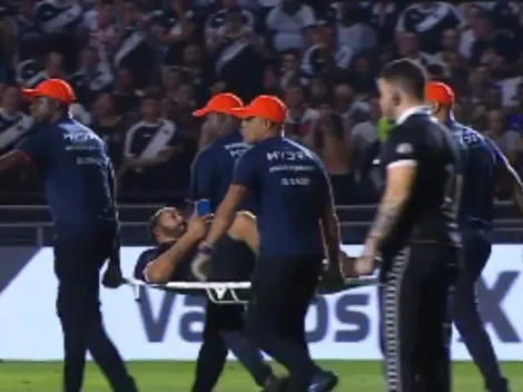 Vasco da Gama fan's halftime slip ends in injury during mascot penalty kick