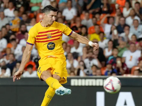 Video: Robert Lewandowski scores brace for Barcelona vs Valencia in Hansi Flick's debut