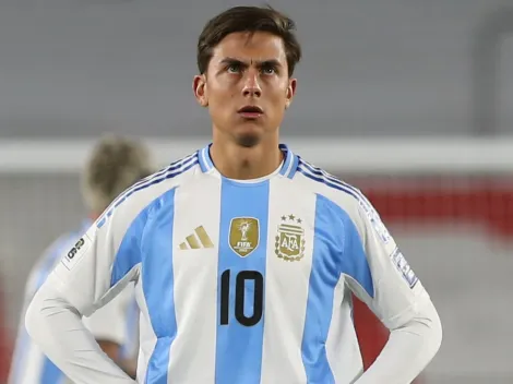 Why is Paulo Dybala not starting for Argentina against Colombia in 2026 World Cup qualifiers?