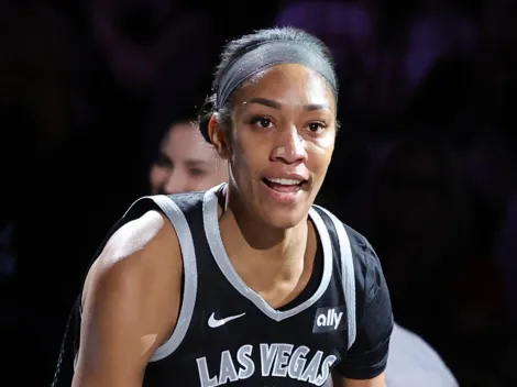 A'ja Wilson’s emotional words after breaking WNBA scoring record against Caitlin Clark’s Fever