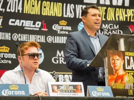 Canelo Álvarez and Edgar Berlanga both bash Óscar de la Hoya in prelude to their fight