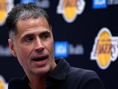 Lakers GM Rob Pelinka shares the formula for NBA championship hopes led by LeBron James