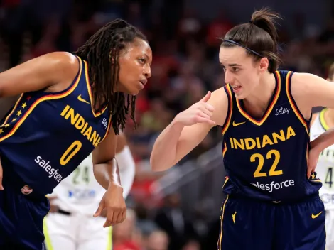 Caitlin Clark shows support for Kelsey Mitchell as she enters free agency