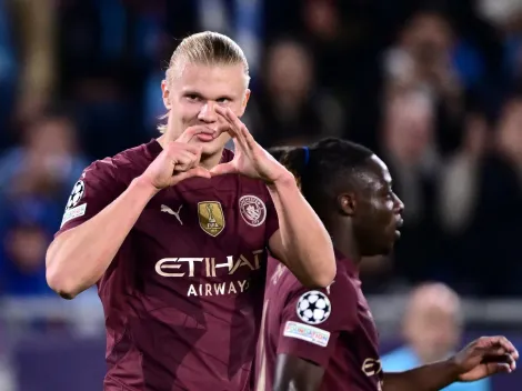 Video: Man City's Erling Haaland scores first Champions League goal this season vs Slovan Bratislava