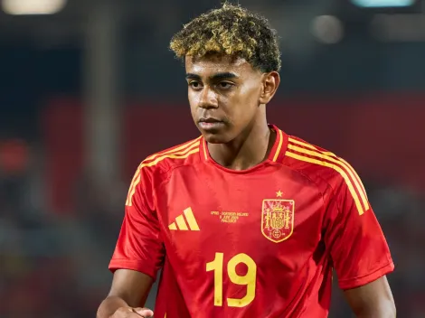 Why is Lamine Yamal not playing for Spain vs Denmark in 2024-25 UEFA Nations League?