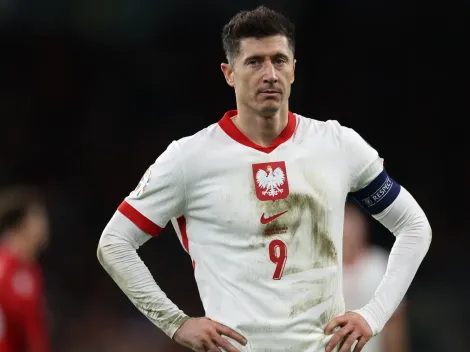 Why is Robert Lewandowski not playing for Poland vs Portugal in 2024-25 UEFA Nations League?