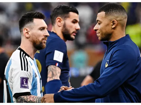 Kylian Mbappe reveals the first thing Lionel Messi told him after the 2022 World Cup final