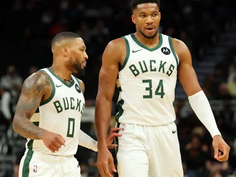 Bucks' Antetokounmpo reflects on chemistry with Damian Lillard, weighs comparison to Lakers legends