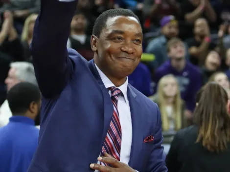 Pistons legend Isiah Thomas blames Michael Jordan's Bulls for post-game handshake tradition