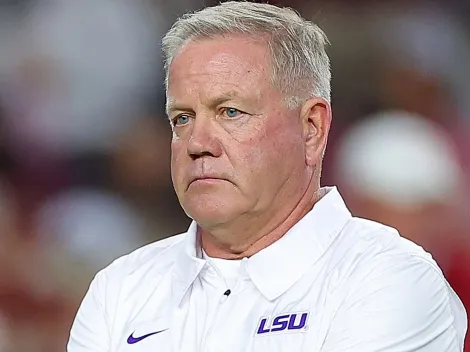 LSU HC Brian Kelly makes his pick between Buckeyes and Notre Dame for the National Championship Game