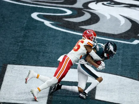 Which celebrities were rooting for the Eagles at Super Bowl LIX?