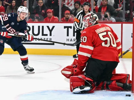 Jake Guentzel ties the game 1-1 against Canada, easing USA's tension in 4 Nations