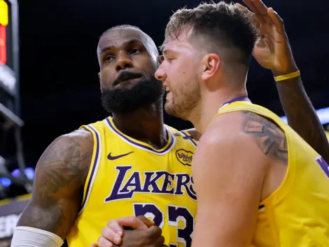 LeBron James has taken over Anthony Davis’ role since Doncic joined the Lakers, says Carmelo Anthony