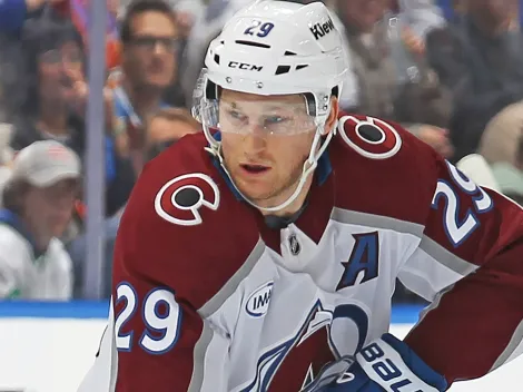 Avalanche star Nathan MacKinnon’s two-word reaction after loss to Auston Matthews’ Maple Leafs