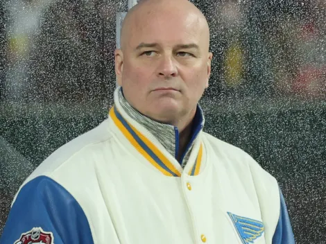 Blues head coach Jim Montgomery offers harsh self-critique after opening NHL Playoffs loss vs Jets