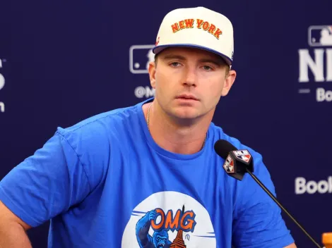 Pete Alonso’s teammate Brandon Nimmo addresses fans after Mets’ tough loss to Diamondbacks