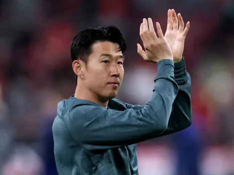 Why is Heung-min Son not starting for Tottenham vs Manchester United in 2025 UEFA Europa League final today?