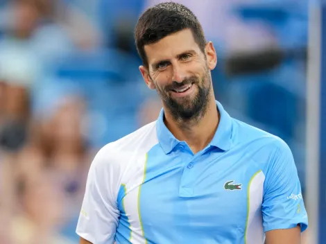 Novak Djokovic is one game away from joining Roger Federer and Jimmy Connors in historic milestone