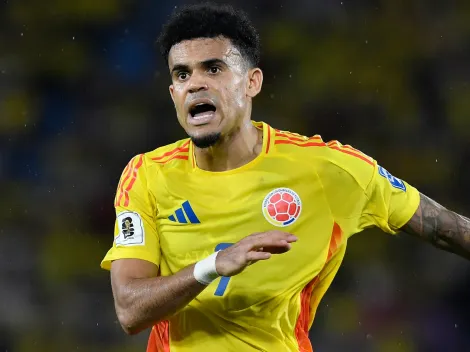 Why is Luis Diaz not playing for Colombia vs Peru today in 2026 World Cup qualifiers?