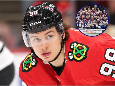 Bedard catches ricochet from Blackhawks teammate Nazar's bold statement about World Championship