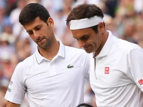 Novak Djokovic only needed one word to describe longtime rival Roger Federer