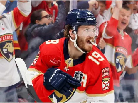 Tkachuk adds insult to injury with vivid shot at McDavid during Panthers' Stanley Cup celebration