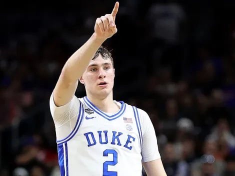 Cooper Flagg expresses excitement about teaming up with Anthony Davis and Kyrie Irving on the Mavericks