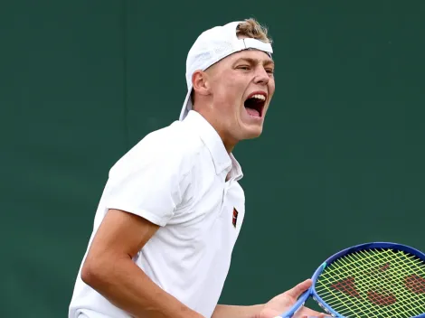 He is 16 years old, son of a former World No. 1 and just won his first match in Wimbledon Boys’ draw