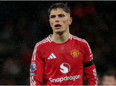 Alejandro Garnacho reacts to Marcus Rashford’s move from Manchester United to Barcelona with two-word message
