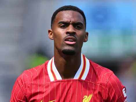 Why is Ryan Gravenberch not playing today for Liverpool vs Crystal Palace at the 2025 FA Community Shield?