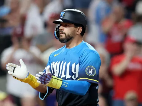 Schwarber makes Phillies history with latest home run blast