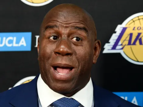 NBA legend Magic Johnson leaves out LeBron James in naming his top five Lakers of all time