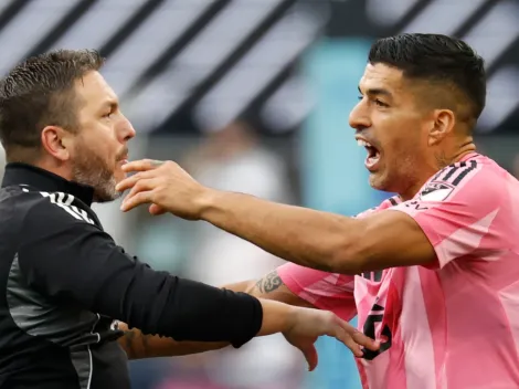 Video: Luis Suarez spits at Sounders member as Leagues Cup final ends with brawl