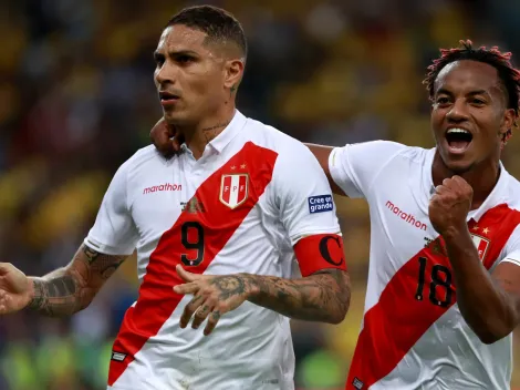 Why are Paolo Guerrero and Andre Carrillo not playing for Peru vs Uruguay in 2026 World Cup Qualifiers today?
