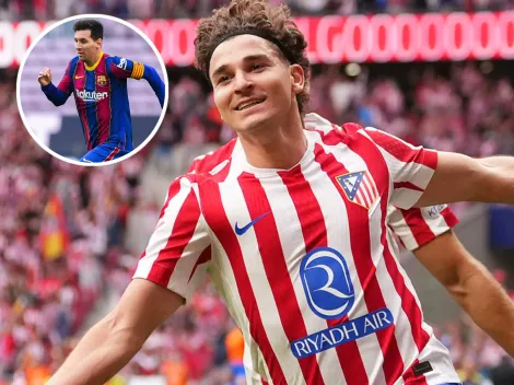 Julian Alvarez scores awe-inspiring free kick in Madrid’s Derby: How many has Lionel Messi recorded vs Real Madrid?