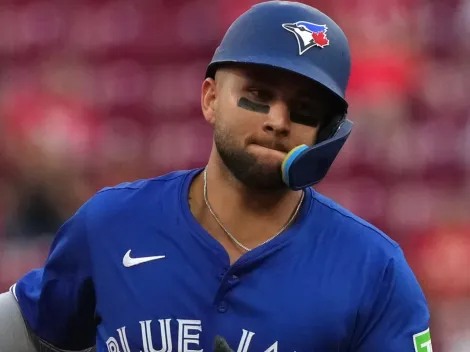Why is Bo Bichette not playing today for Blue Jays in Game 1 ALDS vs Yankees?